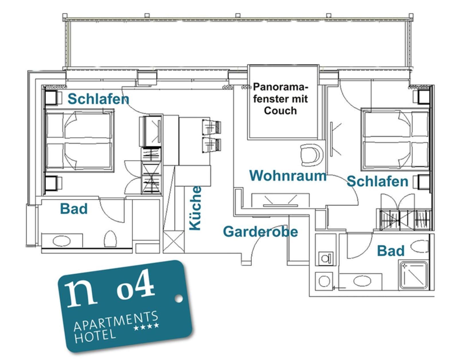N Apartments Hotel Schoppernau Camera foto